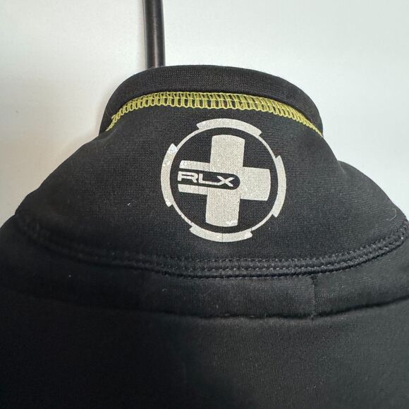 RLX Ralph Lauren Vest Mens Medium Yellow Transcontinental Expedition Fleece - Picture 7 of 11